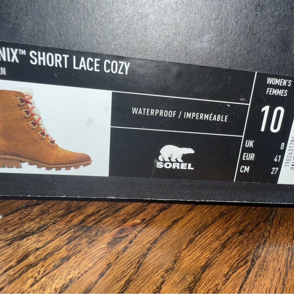 Sorel Brown Suede Lace-Up Women's Boots - Picture 3 of 3